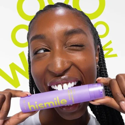 Hismile Grape Bubblegum Flavoured Fluoride Toothpaste