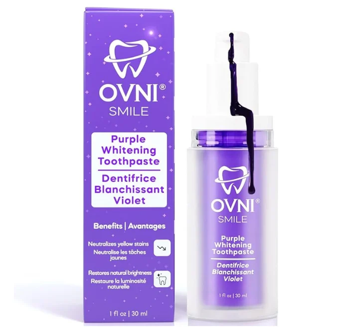 Smile Purple Whitening Toothpaste for Sensitive Teeth